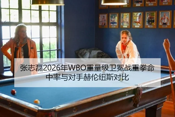 张志磊2026年WBO重量级卫冕战重拳命中率与对手赫伦纽斯对比